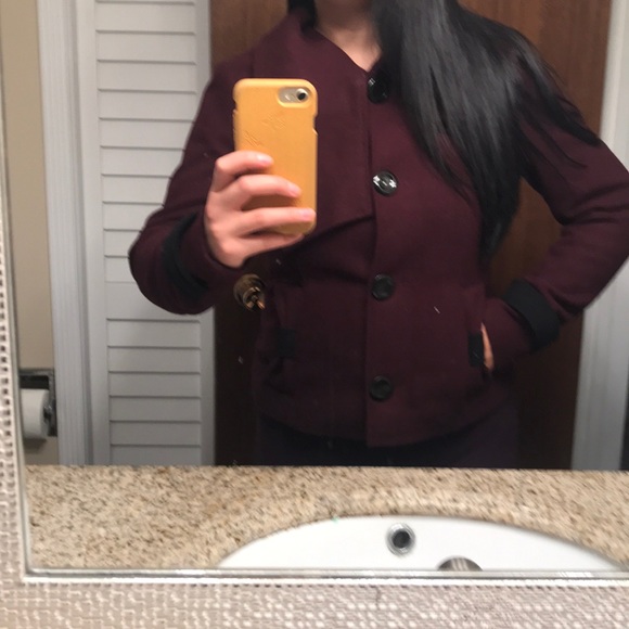 Jacket- Burgundy - Picture 1 of 5